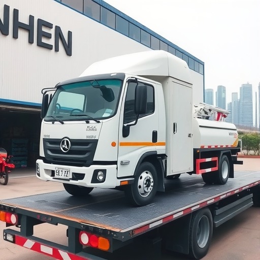 多功能高压清洗车发货深圳！助力深圳环卫美好生活环境！