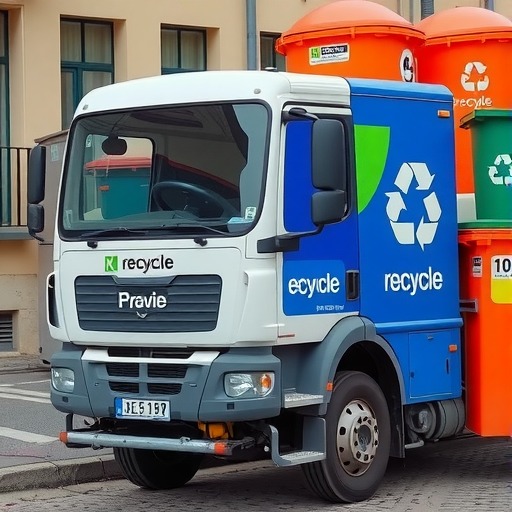 大开眼界！看看欧洲的垃圾车怎么收垃圾