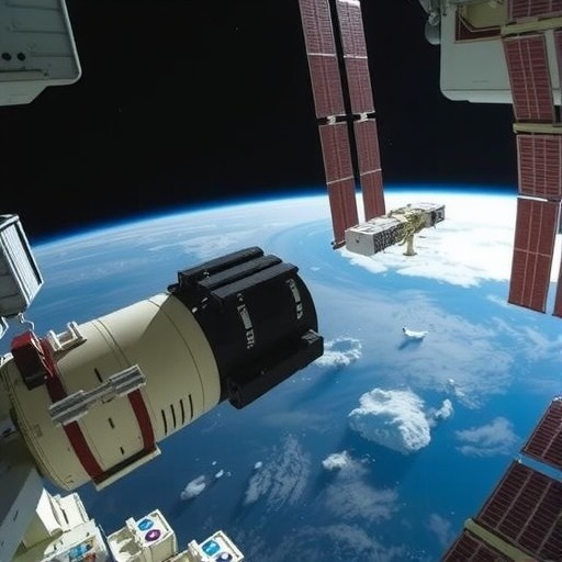 Cygnus宇宙飞船满载垃圾跟国际空间站分离