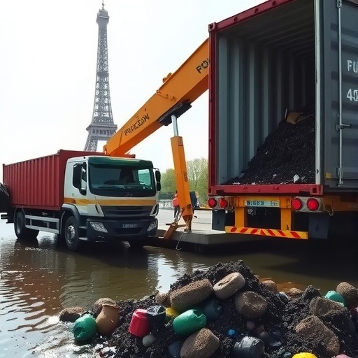 巴黎清理圣马丁运河 将移除40吨污泥垃圾